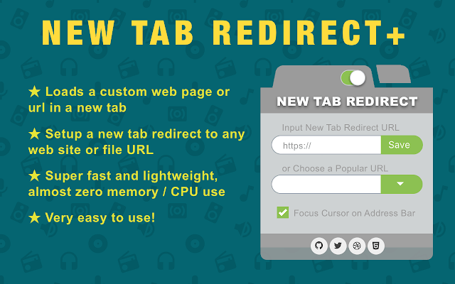  new-tab-url-redirect 